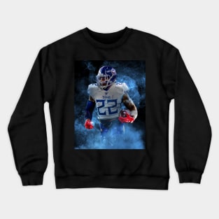 Derrick Henry Tennessee Sports Art Crewneck Sweatshirt